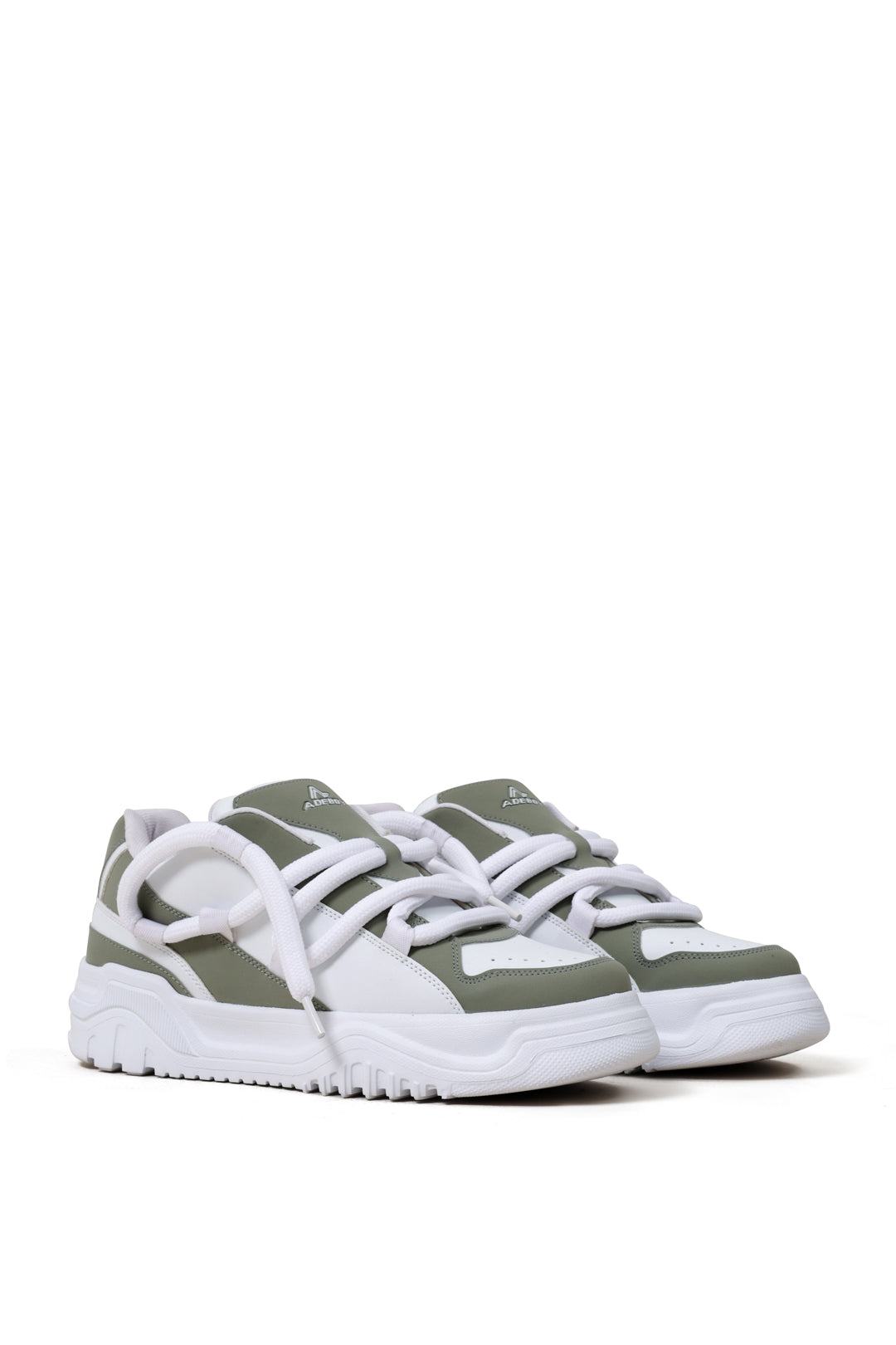Troop Lime Green/White Low Top Trainer