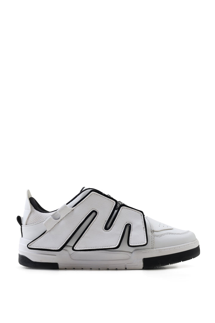 Zigzag White Sneakers